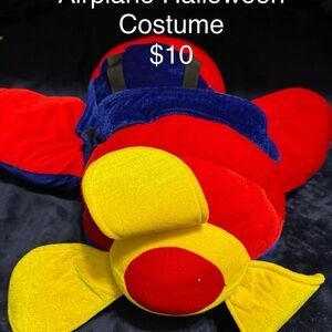 Colorful Airplane Kids Costume